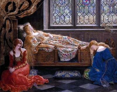 La bella addormentata da John Collier